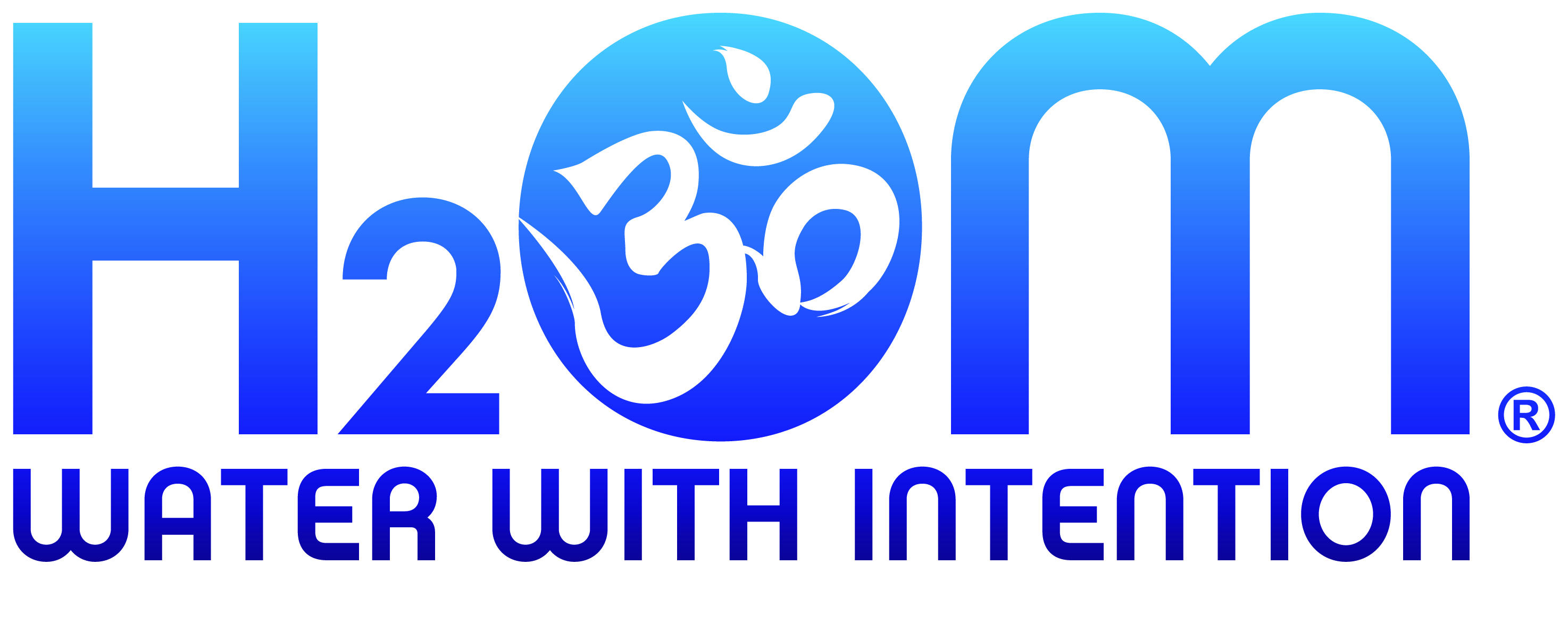 H2Om Water with Intention logo