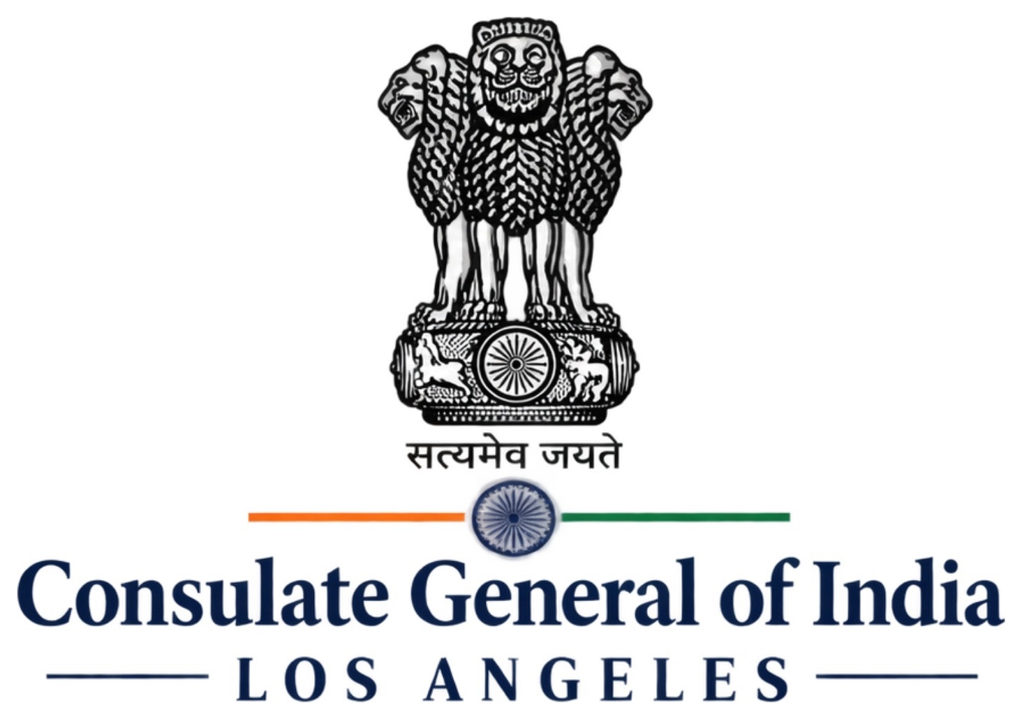 Consulate General of India, Los Angeles logo
